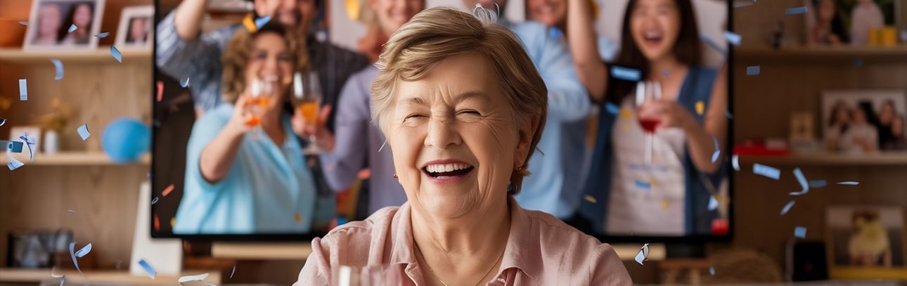 Virtual Retirement Party hosted farewell team event